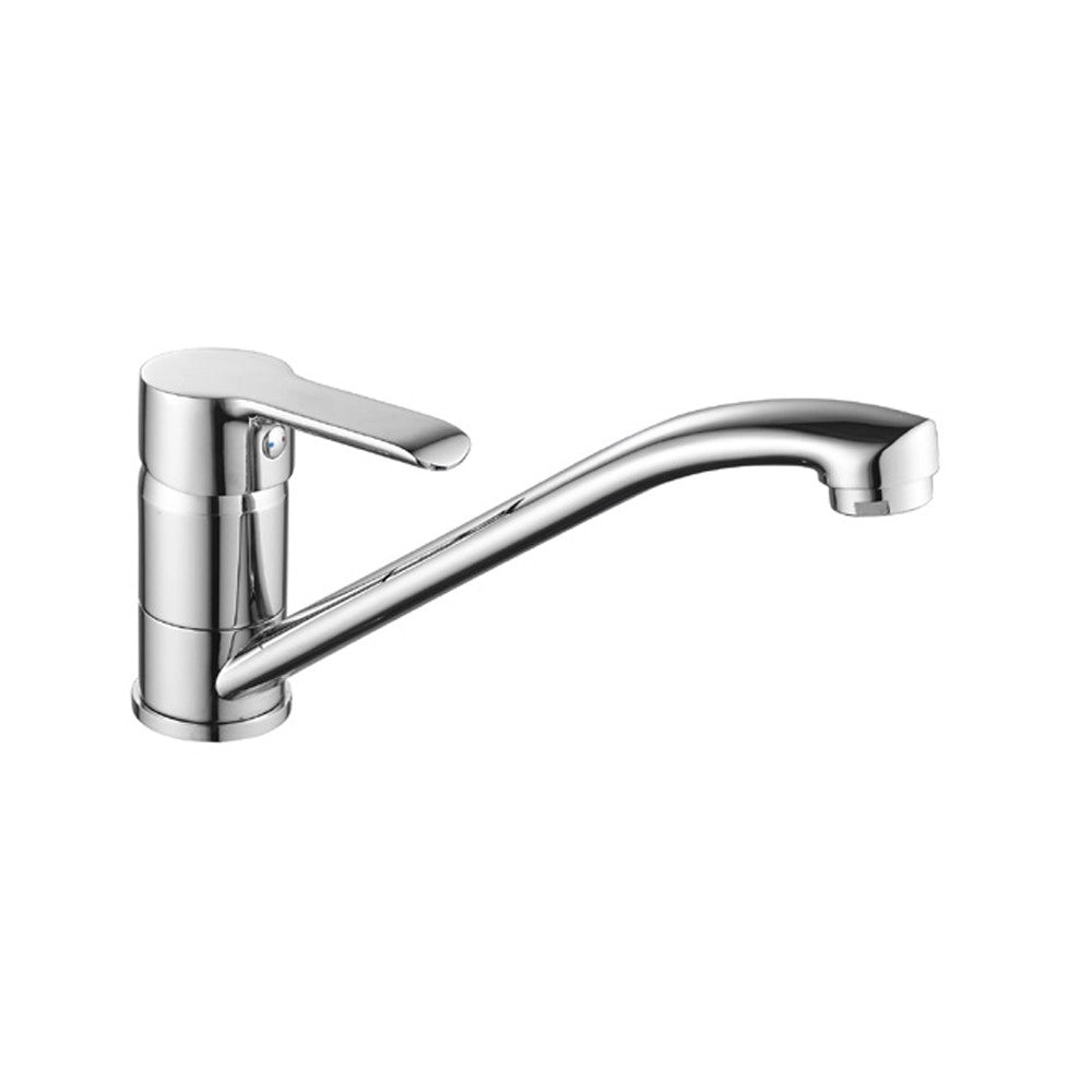 Miscelatore lavello bocca girevole serie ariel, finitura cromata