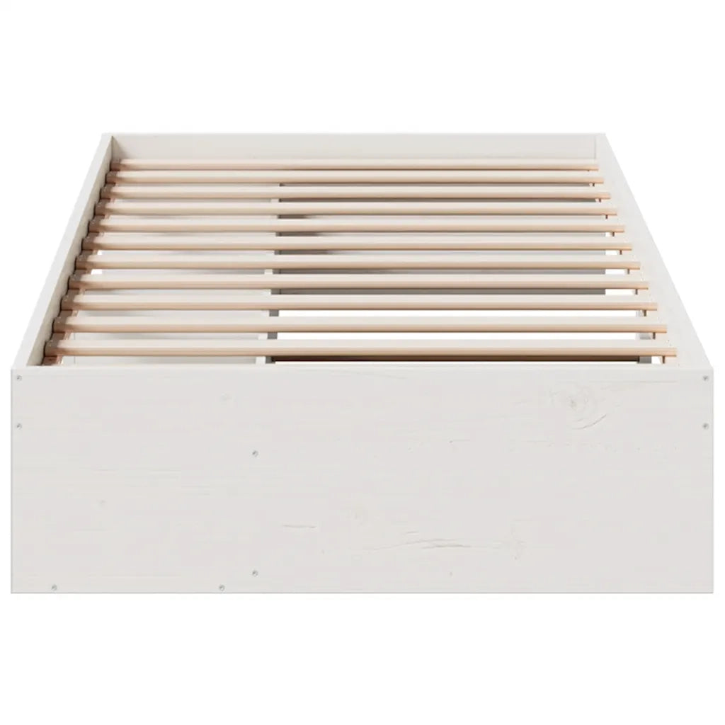 Dormeuse senza Materasso Bianco 75x190 cm in Legno di Pino 859251
