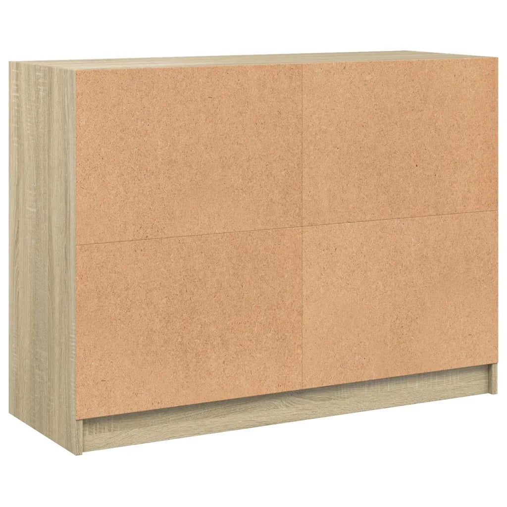 Credenza Rovere Sonoma 102x37x75,5 cm in Legno Multistrato 3295873