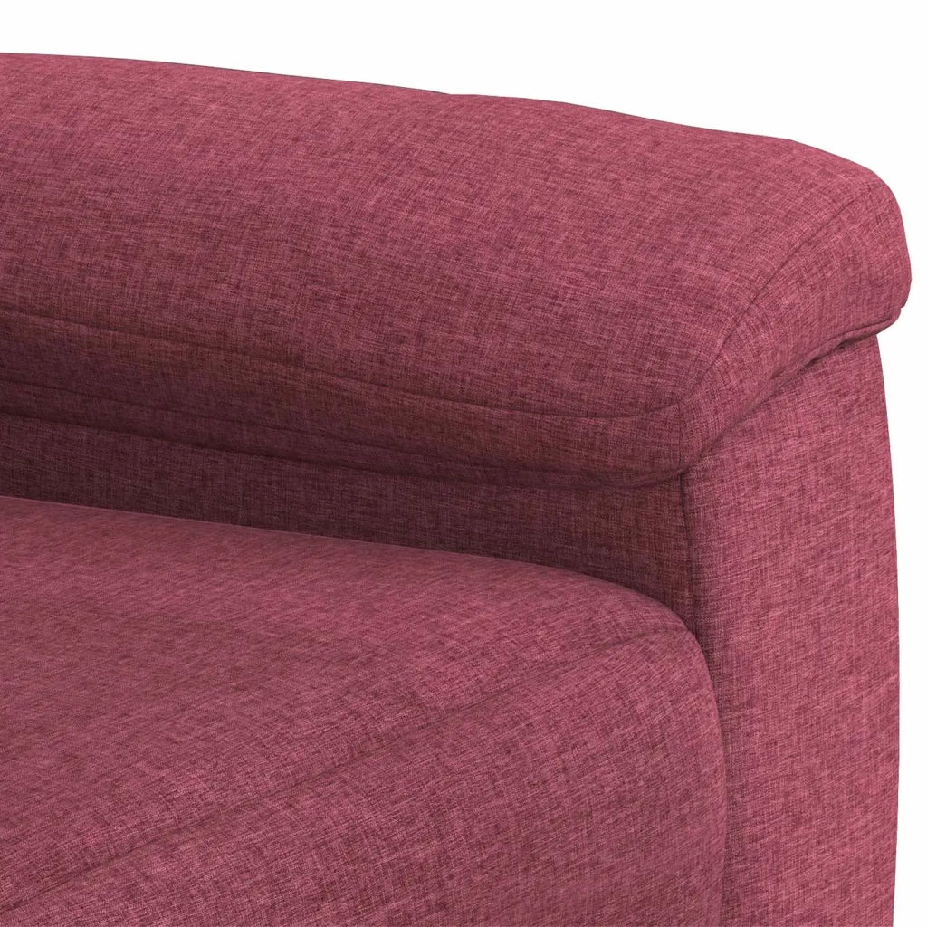 Divano Rosso Vino 178 x 90 x 95 cm Tessuto 42040944