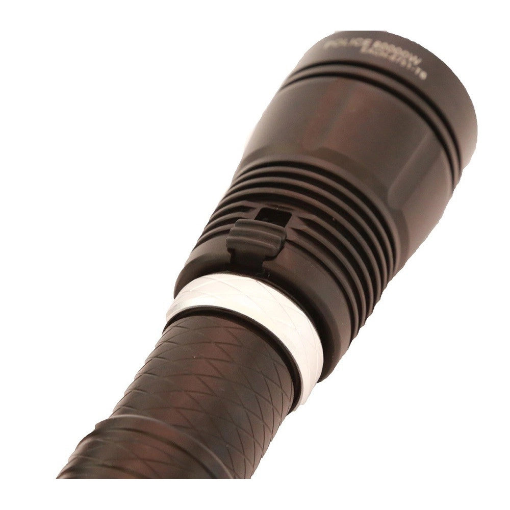 Trade Shop - Torcia Lampada Subacquea Led Cree T6 Ricaricabile Tattica Immersione Bl-8751 -