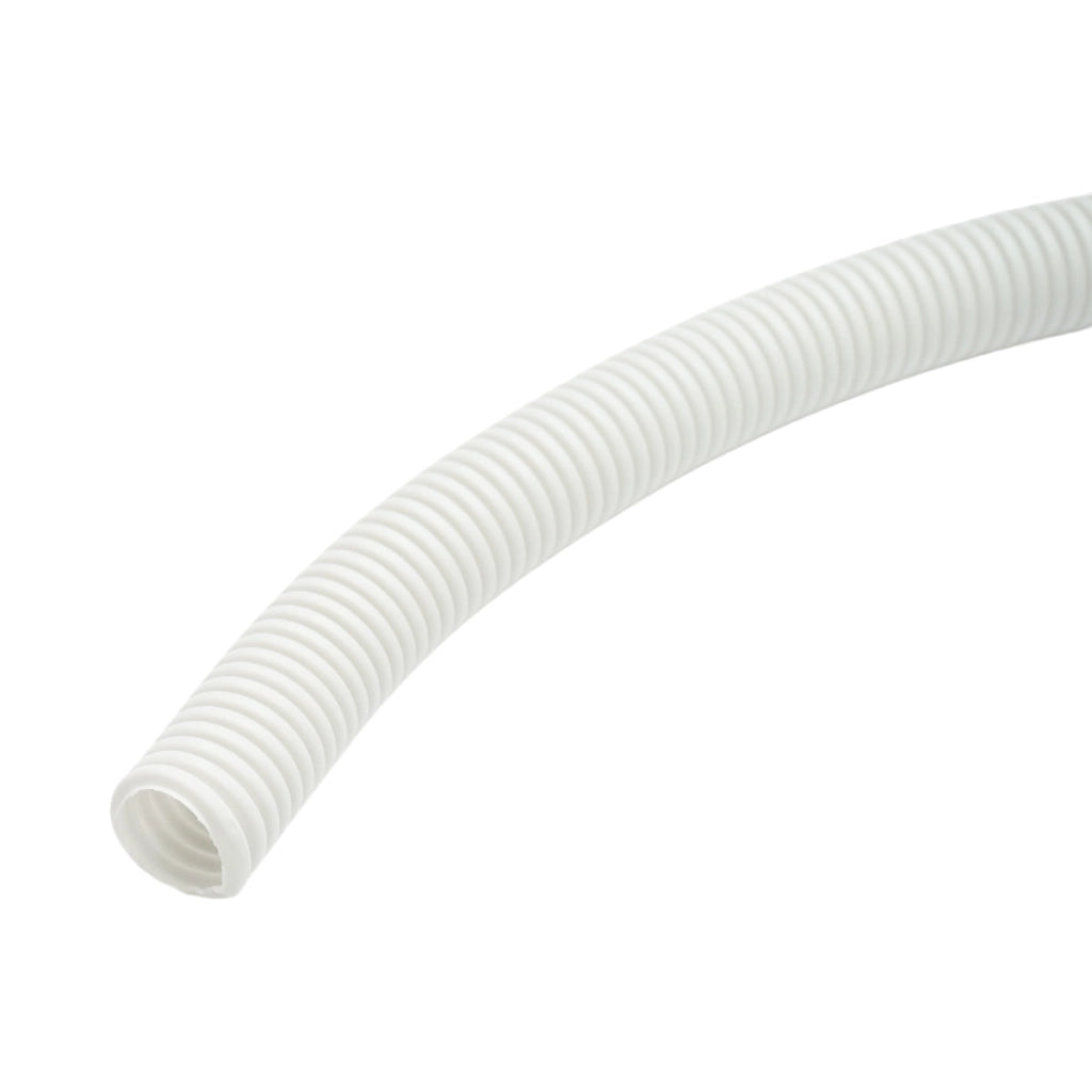 Tubo Corrugato 25mm Senza Tirafilo, ignifugo in polietilene HDPE 320N, grigio 50m/rotolo