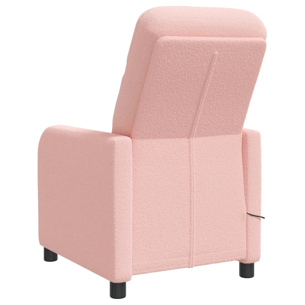 Divano Sedia-Poltrona Massaggiante Rosa Boucl¨¦