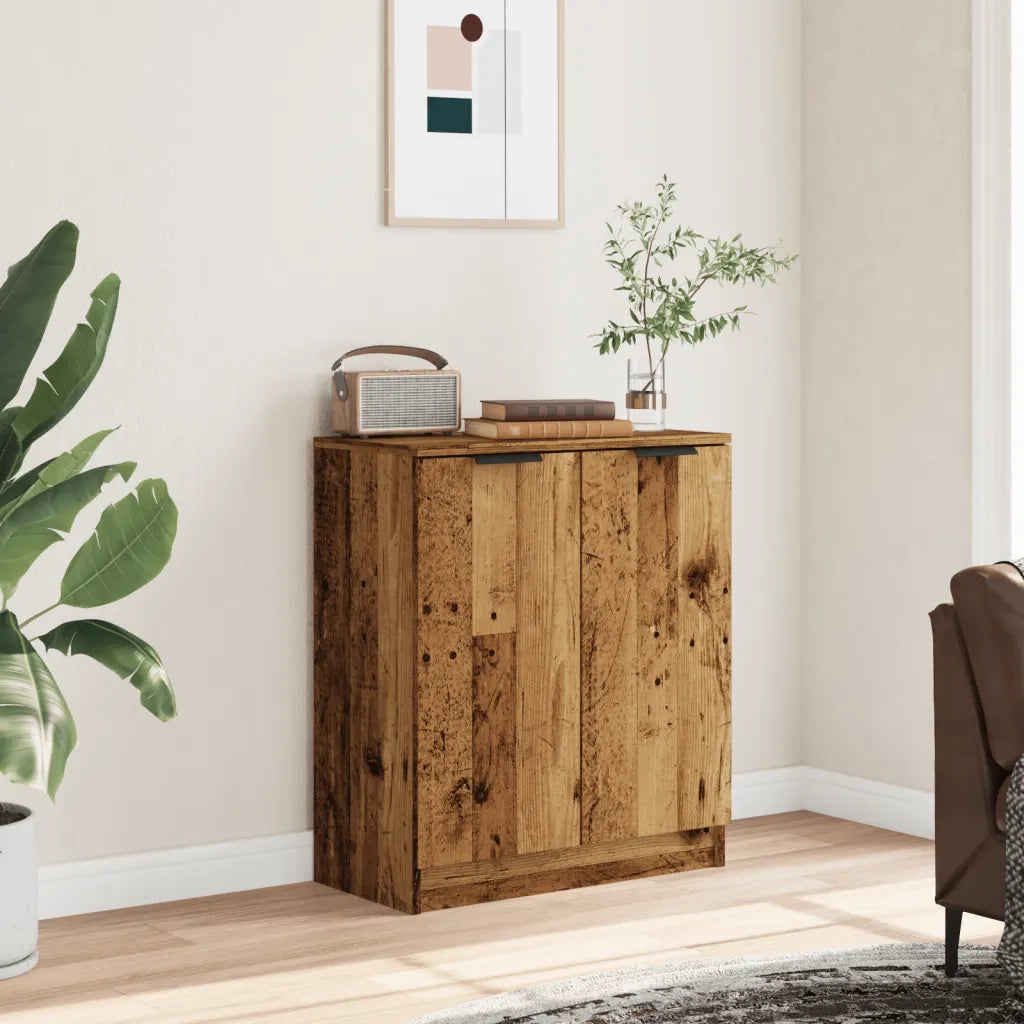 Credenza Legno Antico 60x30x70 cm in Truciolato