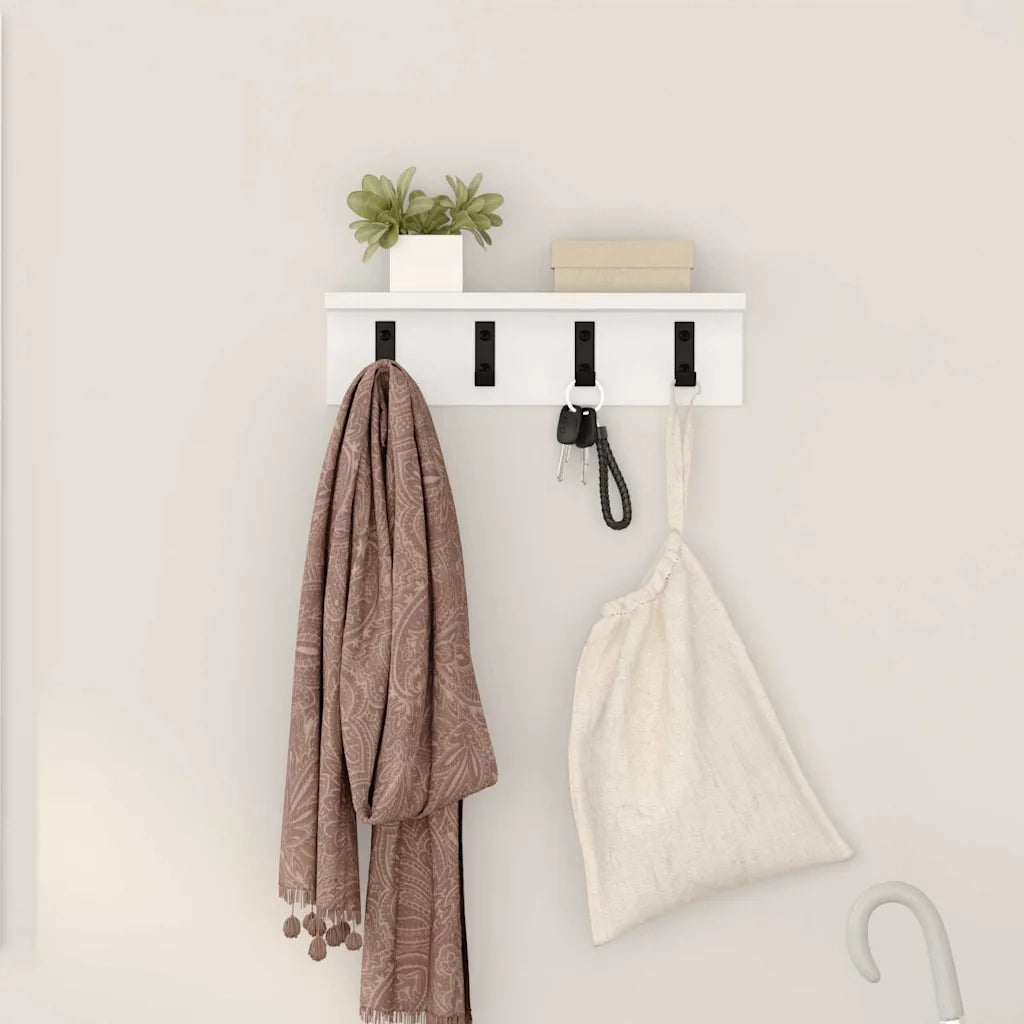 Appendiabiti a muro Bianco 40 x 10,5 x 10,5 cm CFW9765781