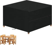 Copertura impermeabile per mobili da giardino - Sacchetto di protezione con protezione UV - 1 pezzo - Nero - 420D Oxford