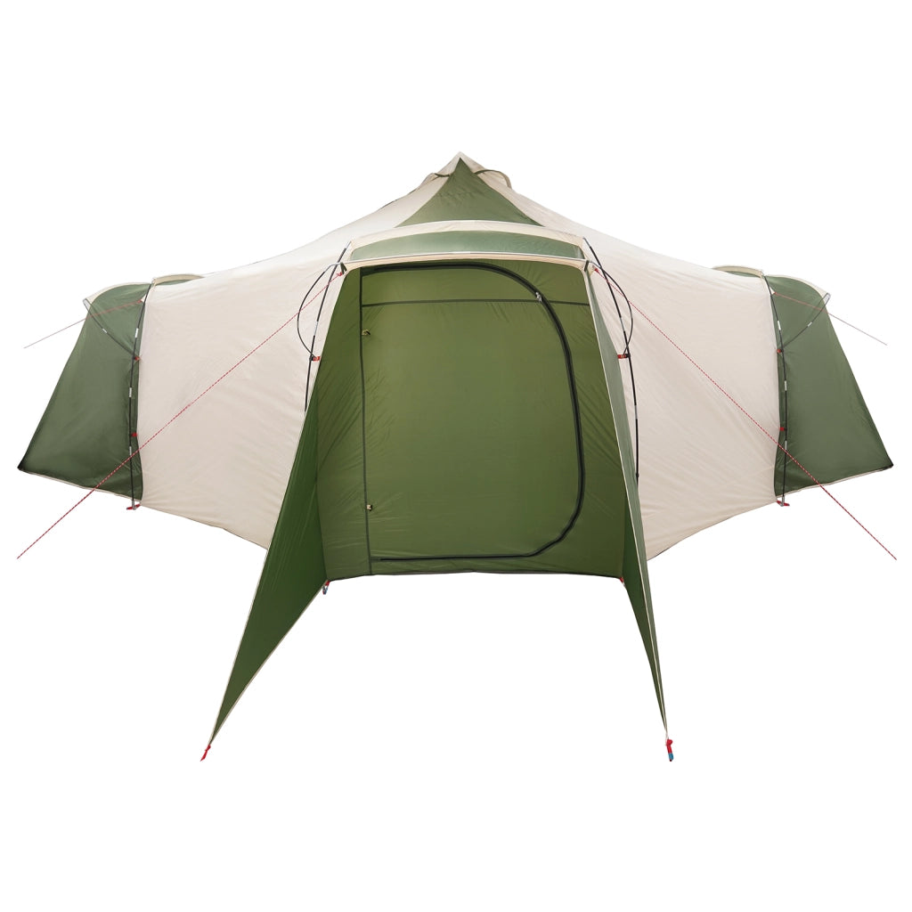 Tenda Familiare Tipi Verde 8-Persone Impermeabile