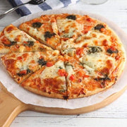 Pannello di protezione per barbecue in plastica antiaderente, diametro 26 cm, 100 pezzi.