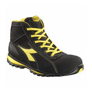 Diadora Glove Mid S3 HRO SRA Scarpe Antinfortunistiche Alte Uomo Puntale Alluminio 200J Taglia 45 colore Nero