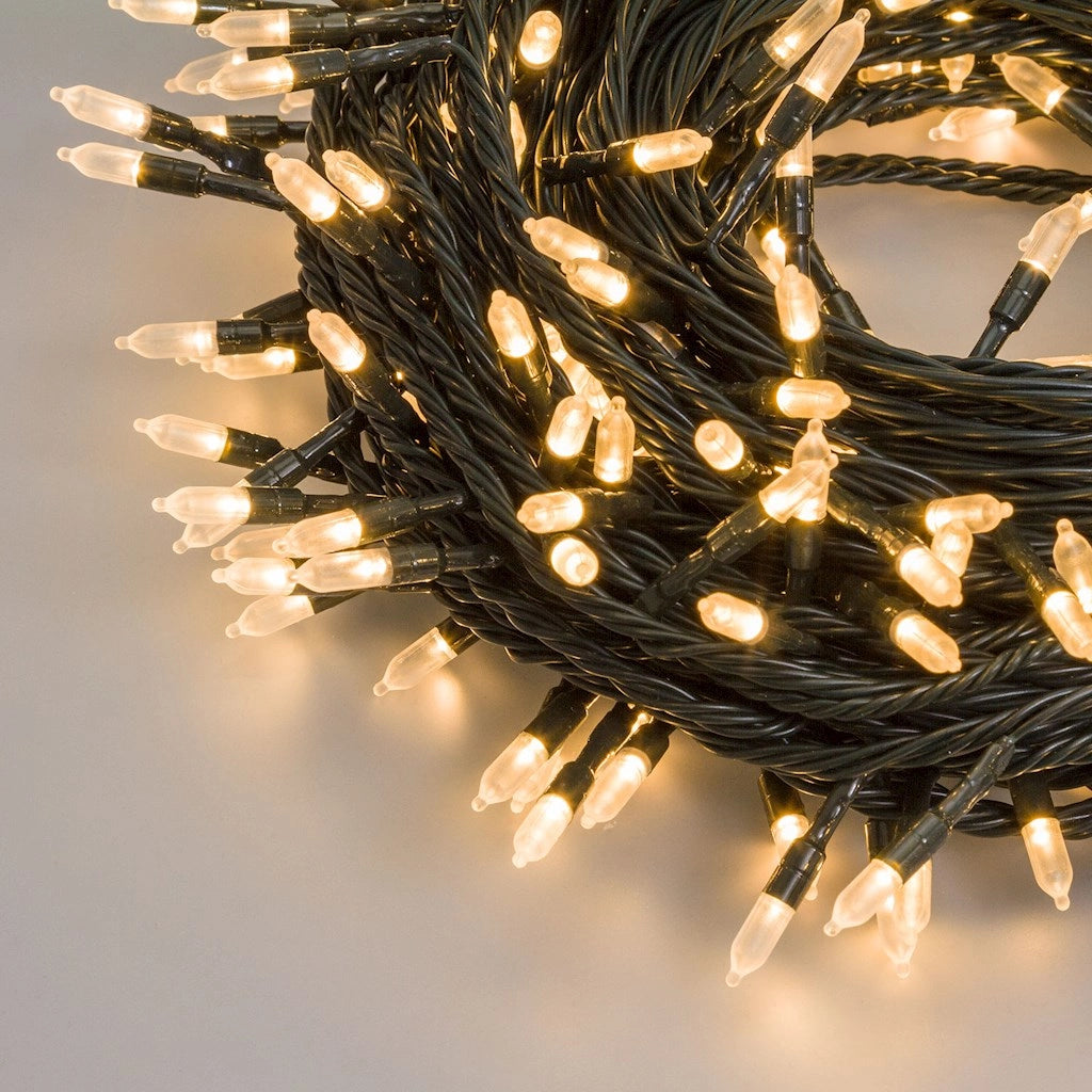 Catena PBL 200 Pisellini LED BIANCO CALDO 4+20,4m