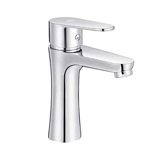 Miscelatore monocomando lavabo DH Nichel Nero Spazzolato
