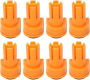 Tavolo da lavoro con stop nylon 19 mm per tavoli da lavoro in legno - set da 8 pezzi