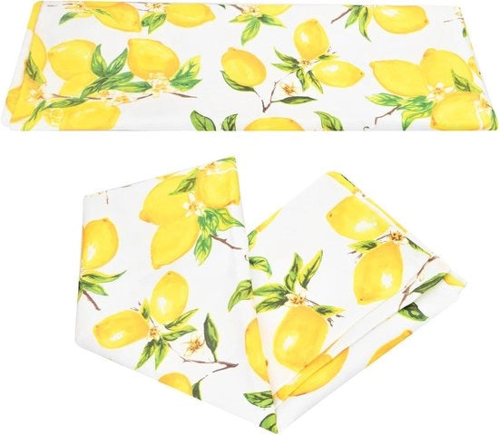Tavolato quadrato impermeabile con disegno di arancia per feste all'aperto - Design vintage - Ideale per cucina e picnic - Dimensioni XX x XX - Materiale idrorepellente