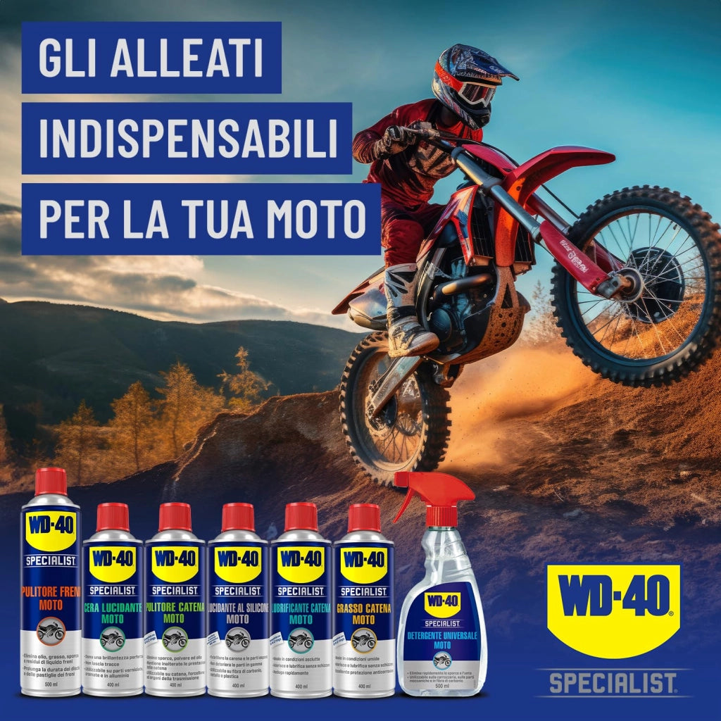 Spray WD 40 Pulitore Freni Moto Ml. 500