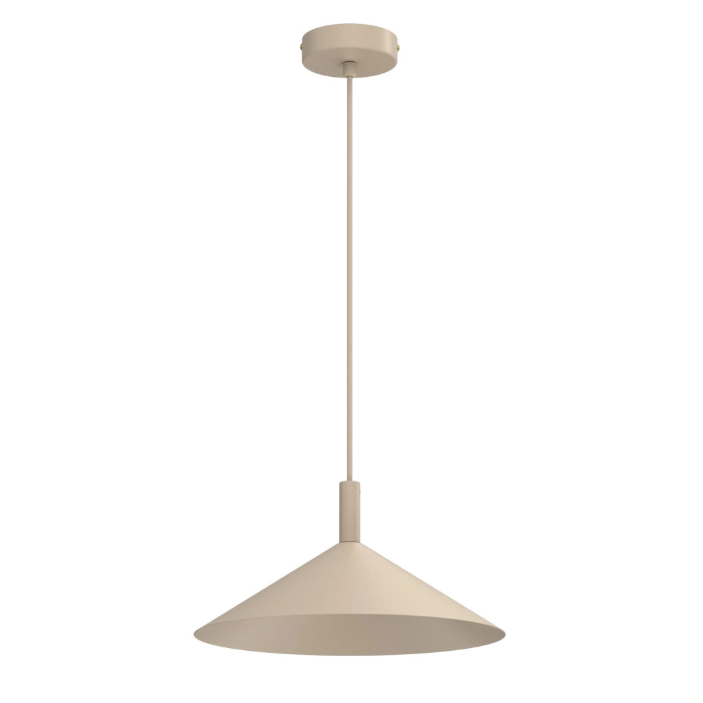 Lampada sospesa Anega beige 1xGX53 acciaio Ø30 cm
