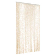 Tenda Antimosche Beige e Bianca 100x200 cm in Ciniglia CFW5988862