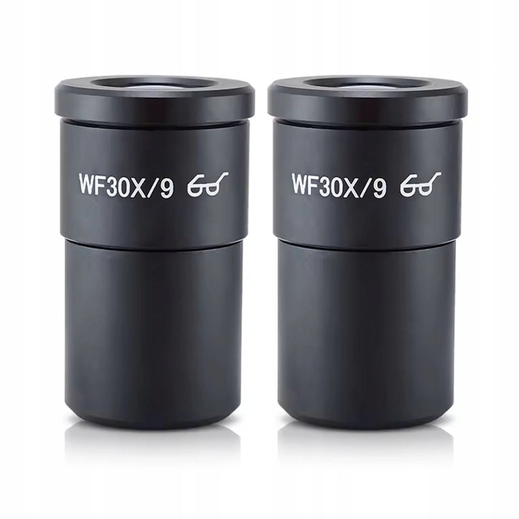 Set di Oculari Grandangolari WF30X/9 – Ingrandimento 30x | Campo Visivo 9 mm | Regolazione Diottrie