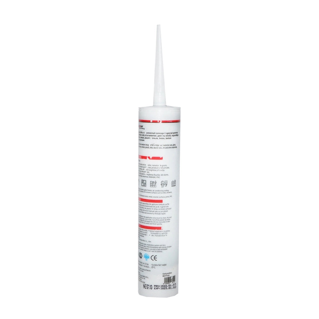 Silicone universale nero per interni/esterni 300ml Breckner Germany