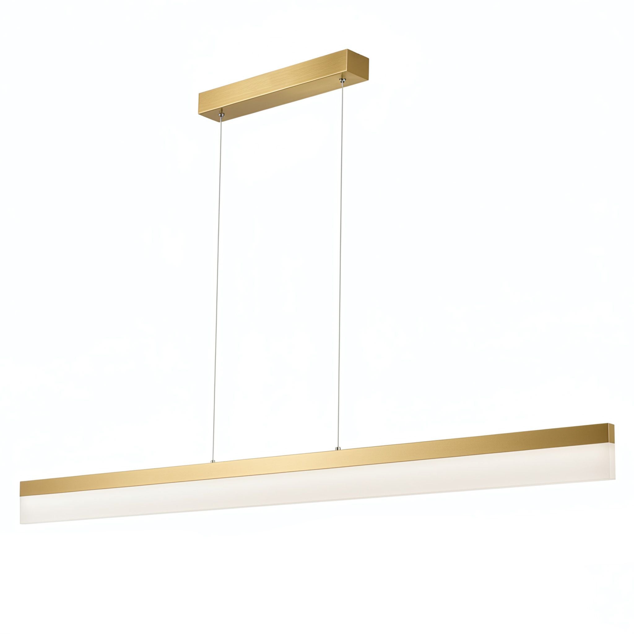 Lampada Da Soffitto Led App1694-cp 120 Cm Brush Gold