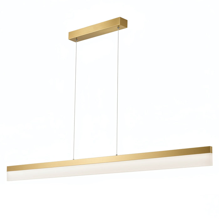 Lampada Da Soffitto Led App1694-cp 120 Cm Brush Gold