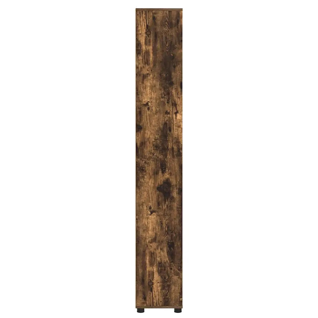 Mobile da Bagno con lo scaffale Rovere fumé 30,5 x 30 x 195 cm