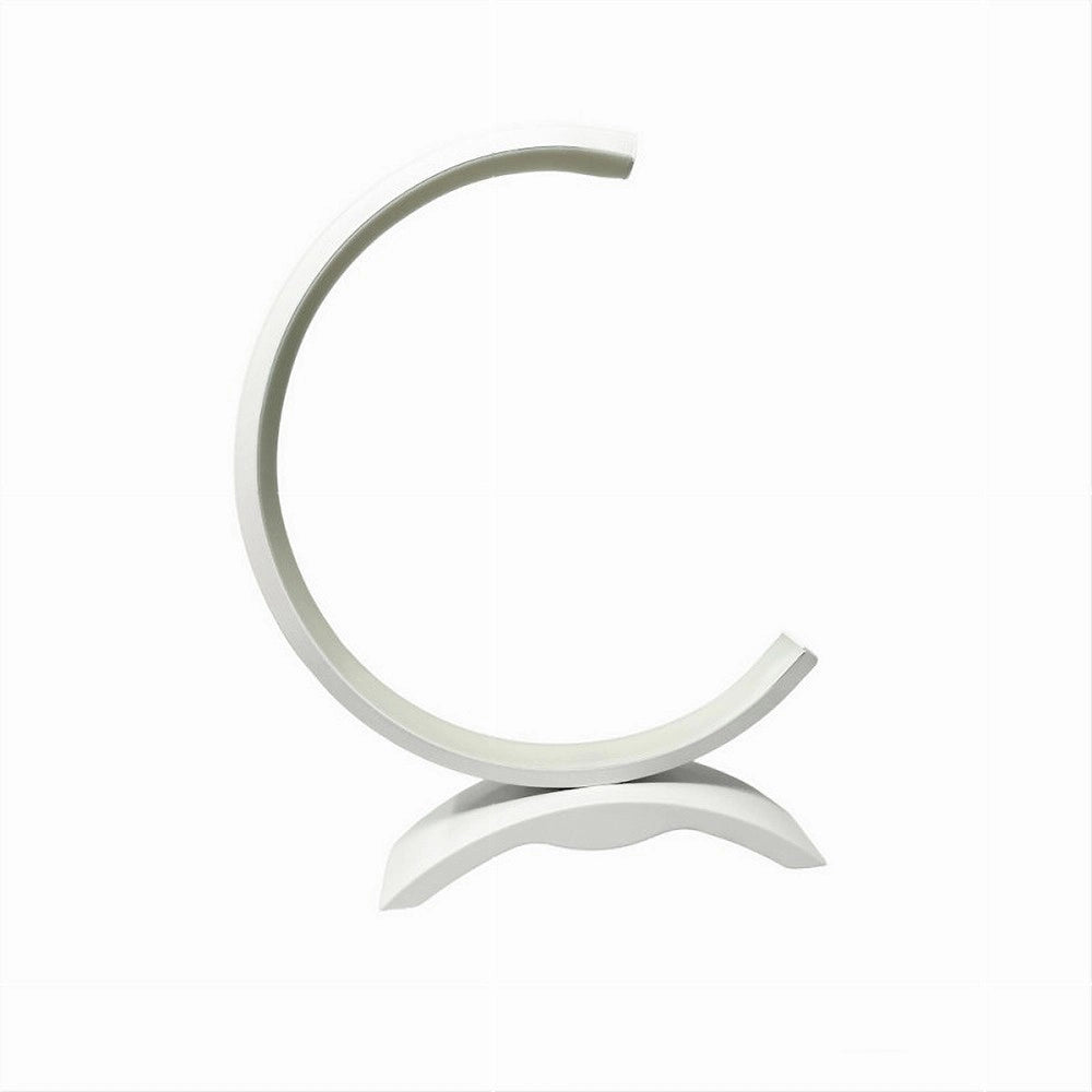 Trade Shop - Lume Led 9w Lampada Tavolo Abat-jour Stilizzata Bianco Luce 3000k 6500k 4000k D30 -