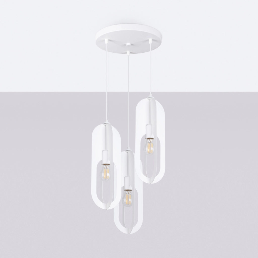 Lampada a sospensione NICUS 1 bianco