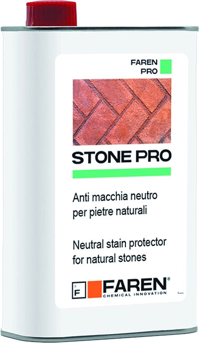 Faren ANTIMACCHIA EFFETTO NEUTRO A BASE SOLVENTE STONE PRO  lt. 1