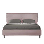 Letto imbottito Matrimoniale 160x210 cm Sleeper - Con rete,Glicine,Microfibra