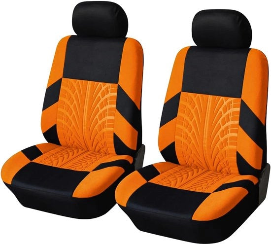 Set di protezioni per poltrone - Protezioni per poltrone coppia - Protezione interno - Adattamento universale - 28cm*28cm*8cm - Arancione