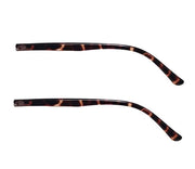 Sostegni Tempio per Occhiali in Plastica - Ideali per Occhiali e Occhiali da Sole - Stampa Leopardo - Materiale Duraturo e Stile - Colori Lucente