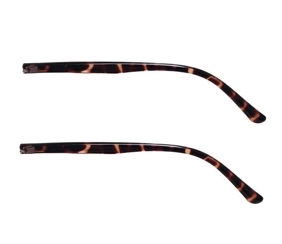 Sostegni Tempio per Occhiali in Plastica - Ideali per Occhiali e Occhiali da Sole - Stampa Leopardo - Materiale Duraturo e Stile - Colori Lucente