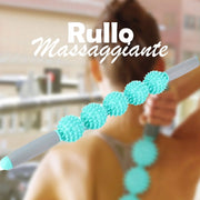 Trade Shop - Rullo Bastone Massaggio Muscolare 45.5cm Gambe, Schiena, Migliora Circolazione -
