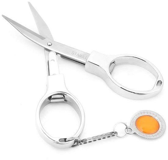 Taglierino pieghevole in acciaio inossidabile - 9,5 x 5 cm - 37 g