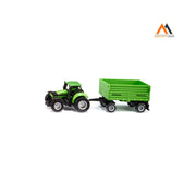 DEUTZ-FAHR con rimorchio Fortuna a 4 ruote