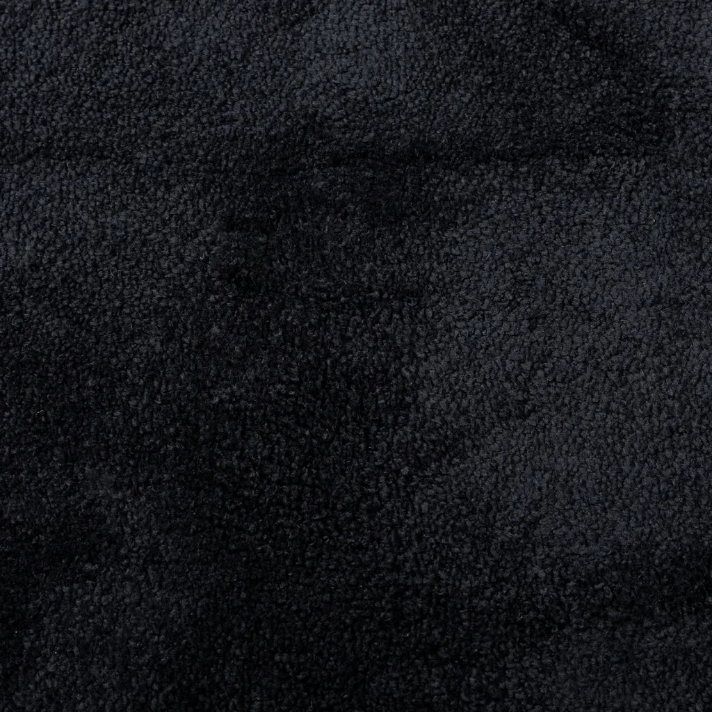 Tappeto OVIEDO a Pelo Corto Nero 120x120 cm 375555