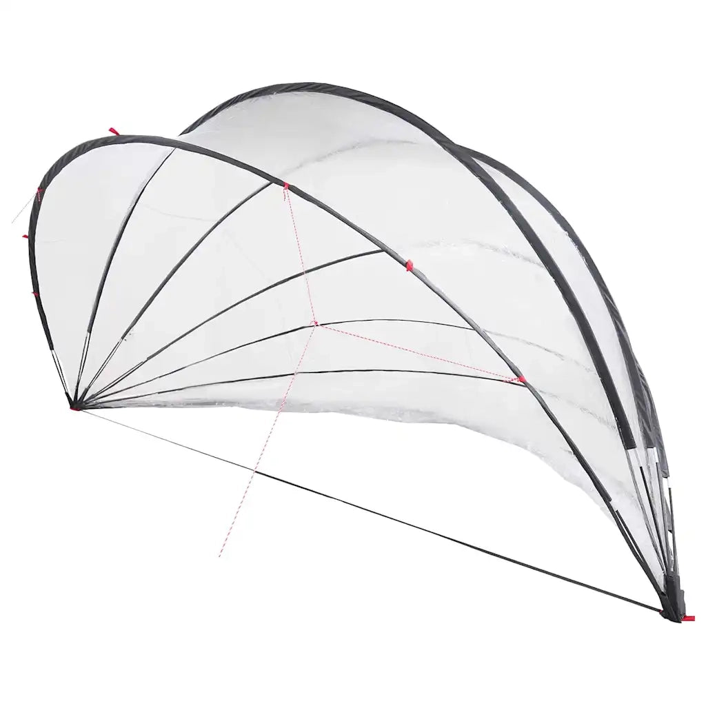 Dome Piscina Trasparente 592 x 590 x 275 cm PVC