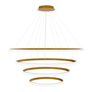Lampada A Sospensione Lhj010-cp4 Brush Gold