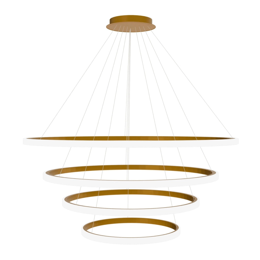 Lampada A Sospensione Lhj010-cp4 Brush Gold