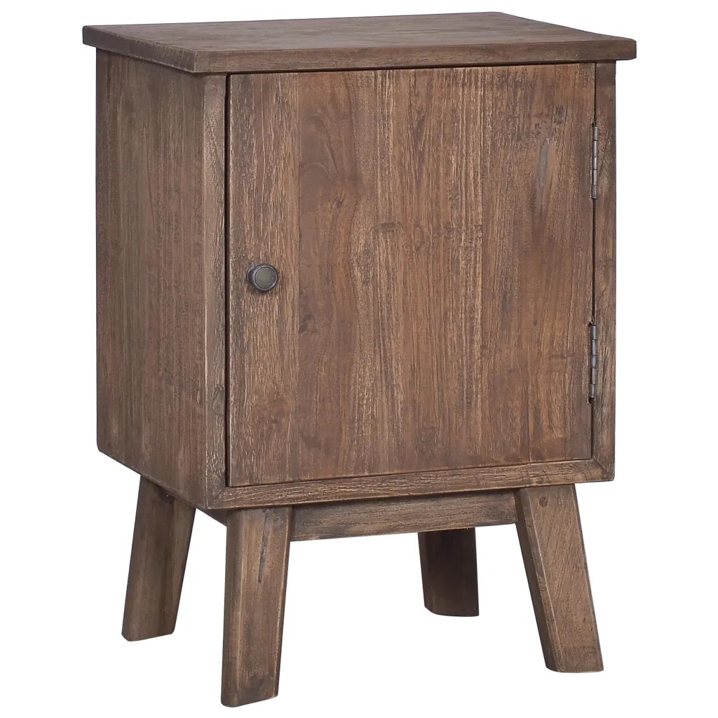 Comodino 40x30x53 cm in Legno Massello di Teak 288296