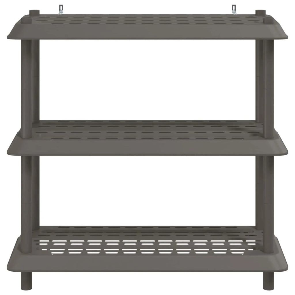 Unità di scaffalatura 3 livelli 100 x 40 x 96 cm PP 8011747