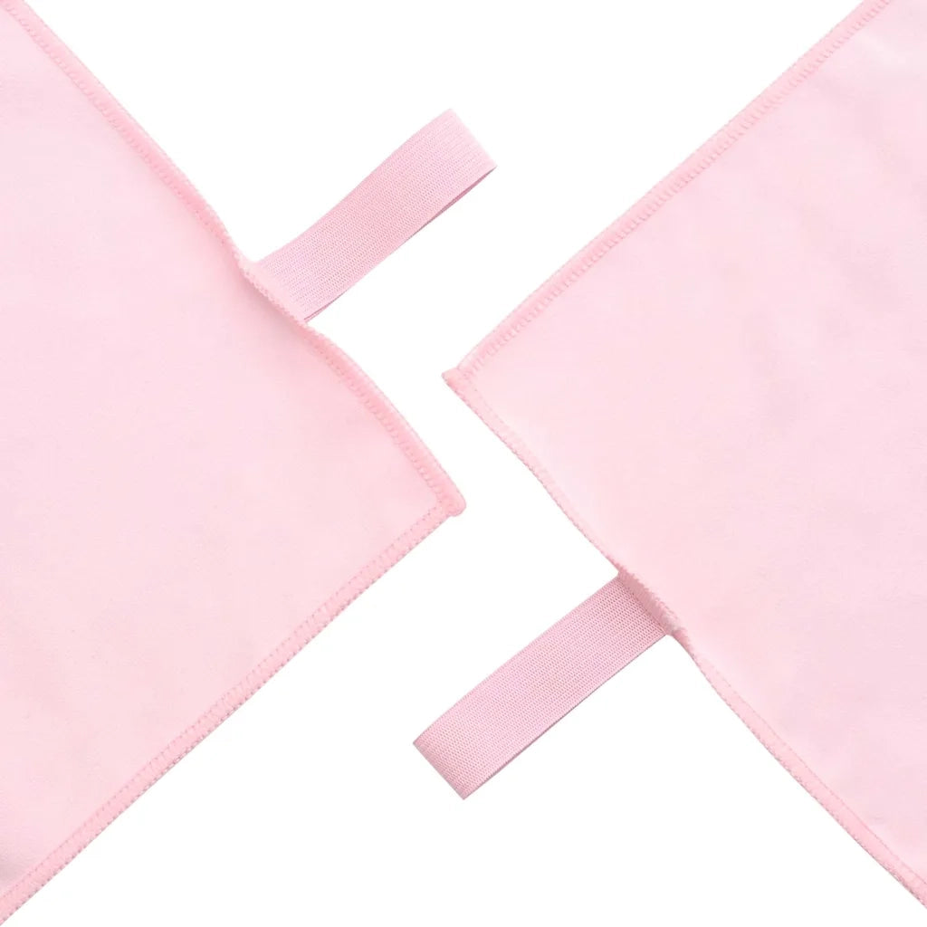 Set di Asciugamani Sportivi 2 pcs Rosa Tessuto 42011498