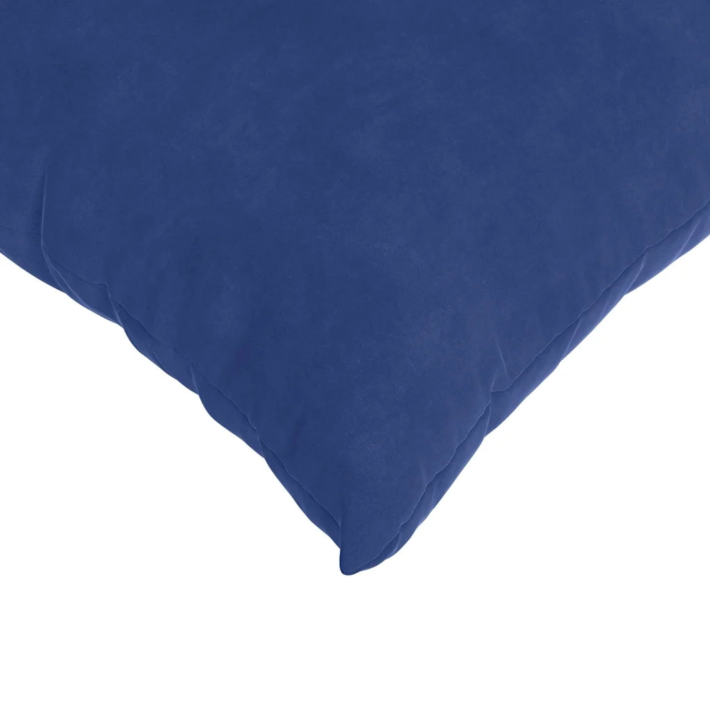 Cuscini da Divano 2 pcs Blu Polizia 70 x 50 cm Tessuto in Cords