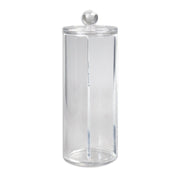 Trade Shop - Contenitore Dispenser Dischetti Cotone Struccanti Foro Coperchio Organizer 10240 -