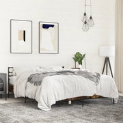 Giroletto Rovere Fumo 160x200 cm in Legno Multistrato Metallo 3280054