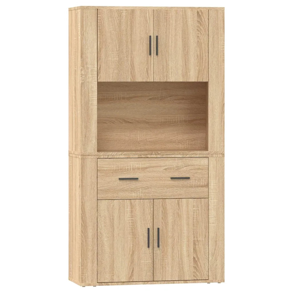 Credenza Rovere Sonoma in Legno Multistratocod mxl 77620