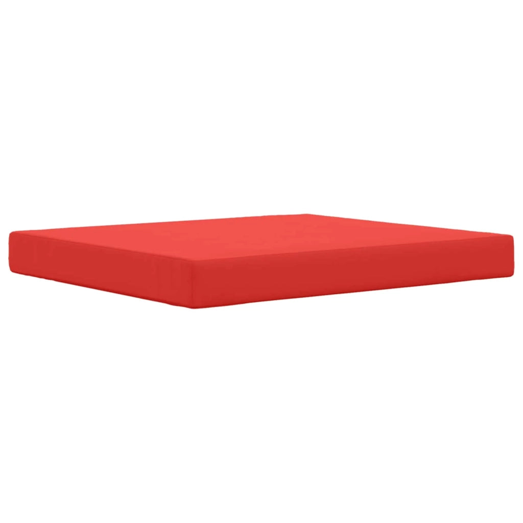 Cuscino per divano da esterno 2 pcs Rosso Poliestere