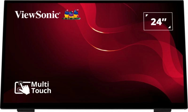 Viewsonic td2465 visualizzatore di messaggi pannello piatto interattivo 61 cm (24") led 250 cd/m² full hd nero touch screen