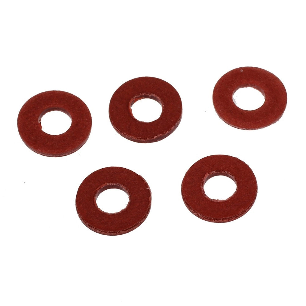 Trade Shop - 150 Pz Guarnizioni Compresse In Fibra 14 Misure Diverse Anelli Rondelle Piatte -