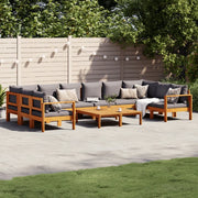 Set Divano da Giardino 8pz con Cuscini Legno Massello di Acacia 3214866